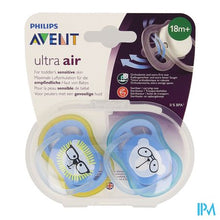 Afbeelding in Gallery-weergave laden, Philips Avent Fopspeen +18m Air Boy Leeuw Beer
