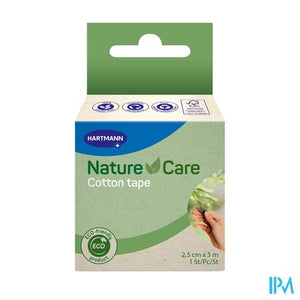 Nature Care Katoen Hechtpleister 2,5cmx5m Rol 1