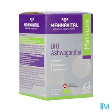 Afbeelding in Gallery-weergave laden, Mannavital Ashwagandha V-caps 60
