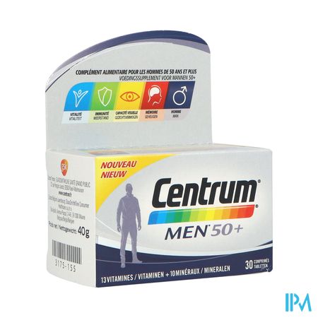 Centrum Men 50+ Tabl 30