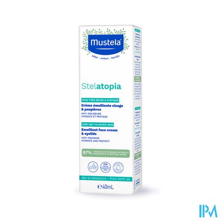 Mustela Pa Stelatopia Emollierende Cr Gezicht 40ml