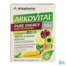 Charger l'image dans la galerie, Arkovital Pure Energy 50+ Caps 60
