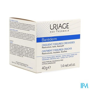 Uriage Bariederm Kloven-barsten Zalf Pot 40g