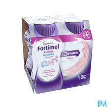 Afbeelding in Gallery-weergave laden, Fortimel Protein 2.4kcal Verfriss Aardbei 4x200ml
