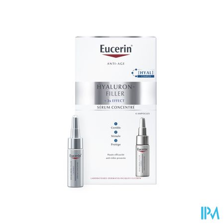 Eucerin Hyaluron-filler X3 Serum Concentraat 6x5ml