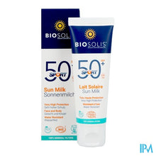 Charger l'image dans la galerie, Biosolis Zonnemelk Sport Ip50+ 50ml
