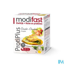 Afbeelding in Gallery-weergave laden, Modifast Protiplus Omelet Courgette Zakje 5x30g
