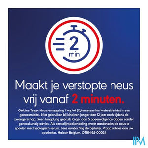 Otrivine Neusverstopping 1mg/ml Neusspray 10ml