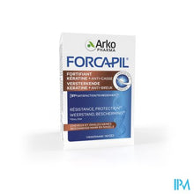 Afbeelding in Gallery-weergave laden, Forcapil Keratine+ Caps 60

