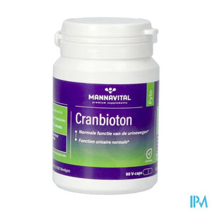 Mannavital Cranbioton V-caps 60