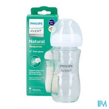 Afbeelding in Gallery-weergave laden, Philips Avent Natural 3.0 Zuigfles Glas 240ml
