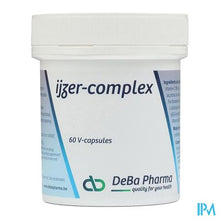 Afbeelding in Gallery-weergave laden, Ijzer Complex Vegetat. Caps 60x25mg Deba
