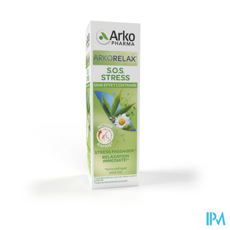 Arkorelax Stress Cannabis Sativa Spray Fl 10ml