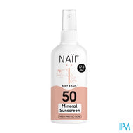 Naif Baby&kids Sun Mineral Spray Spf50 175ml