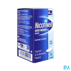Nicotinell Cool Mint 4mg Kauwgom 96