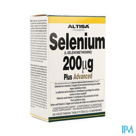 Altisa Selenium 200mcg Plus Advanced Comp 60