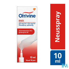 Load image into Gallery viewer, Otrivine Duo 0,5/0,6 Spray Nas 10ml

