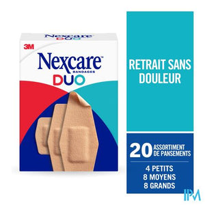 Nexcare 3m Duo Pleister Assorti 20