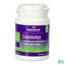 Afbeelding in Gallery-weergave laden, Mannavital Cranbioton V-caps 60
