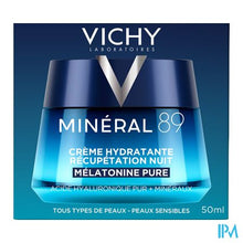 Charger l'image dans la galerie, Vichy Mineral 89 Hydra Herstellende Nacht Cr 50ml
