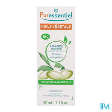 Afbeelding in Gallery-weergave laden, Puressentiel Plantaardige Olie Bio Z. Amandel 50ml
