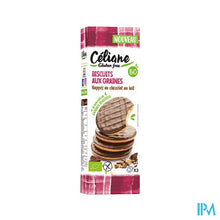 Afbeelding in Gallery-weergave laden, Celiane Granenkoek Melkchocolade Bio 150g Revogan
