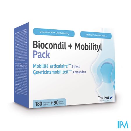 Biocondil Comp 180+mobilityl Caps 90 Verv.3304599