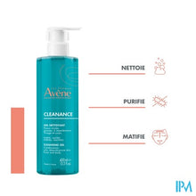Afbeelding in Gallery-weergave laden, Avene Cleanance Reinigingsgel 400ml
