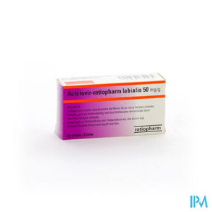 Aciclovir Teva Labialis Creme Tube 2g