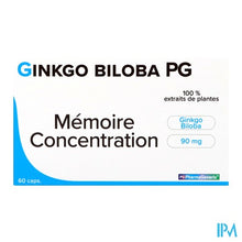 Charger l'image dans la galerie, Gingko Biloba Pg Pharmagenerix Caps 60
