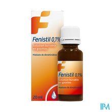 Charger l'image dans la galerie, Fenistil 0,1% Drinkbare Opl 1mg/ml Gutt 20ml
