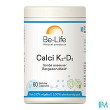 Charger l'image dans la galerie, Calci K2 D3 Be Life Caps 60 Nf
