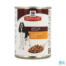 Charger l'image dans la galerie, Hills Sc.plan Canine Adult Chicken 370g 8037u
