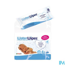 Load image into Gallery viewer, WaterWipes Vochtige Babydoekjes Economy Pack 4x60
