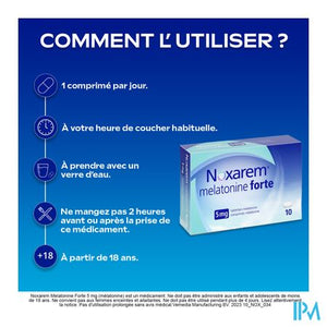 Noxarem Melatonine Forte 5mg Comp 10