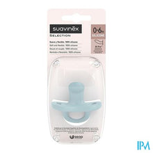 Afbeelding in Gallery-weergave laden, Suavinex Essence Soother Sili. Flat 0-6m Blue
