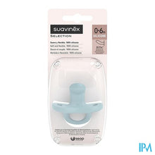 Afbeelding in Gallery-weergave laden, Suavinex Essence Soother Sili. Flat 0-6m Blue
