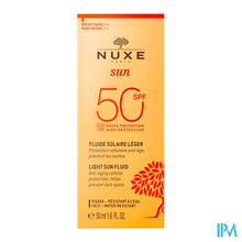Load image into Gallery viewer, Nuxe Sun Fluide Visage Spf50 50ml Nf
