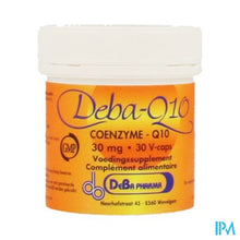 Afbeelding in Gallery-weergave laden, Coenzyme Q10 Caps 30x30mg Deba
