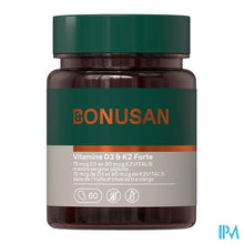 Afbeelding in Gallery-weergave laden, Vitamine D3 & K2 75mcg Softcaps 60 Bonusan
