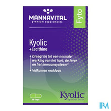 Charger l'image dans la galerie, Mannavital Kyolic + Lecithine Caps 75
