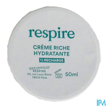 Afbeelding in Gallery-weergave laden, Respire Hydraterende Rijke Creme Navulling 50ml
