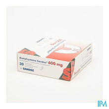 Charger l&#39;image dans la galerie, Acetylcysteine Sandoz 600mg Cpr Eff. 30
