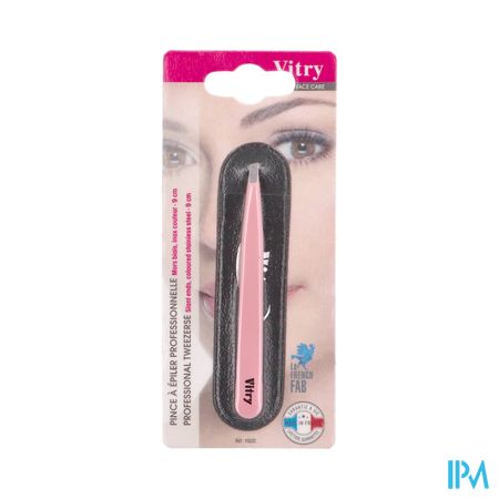 Epileerpincet Prof. Schuin Inox Kleur