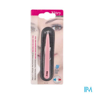 Epileerpincet Prof. Schuin Inox Kleur