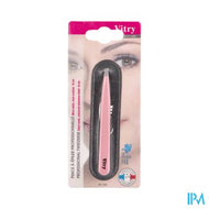Epileerpincet Prof. Schuin Inox Kleur