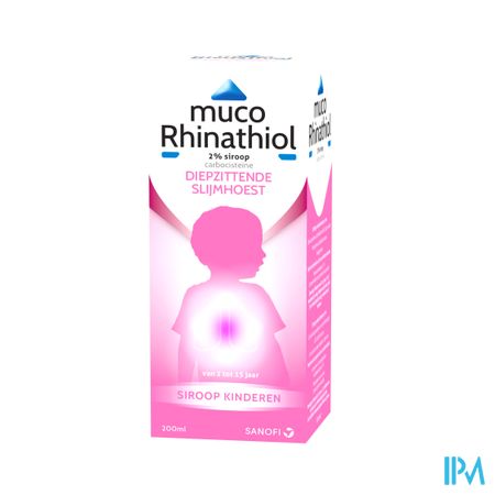 Muco Rhinathiol 2% Kind Siroop 200ml Nf