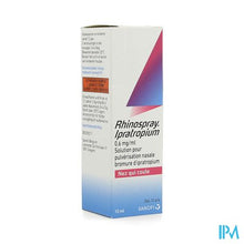 Bild in der Galerieansicht laden, Rhinospray Ipratropium 0.6mg/ml Nasenspray 15ml
