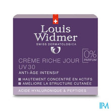 Afbeelding in Gallery-weergave laden, Widmer Iaa Dagcreme Rijk Uv30 N/parf Pot 50ml
