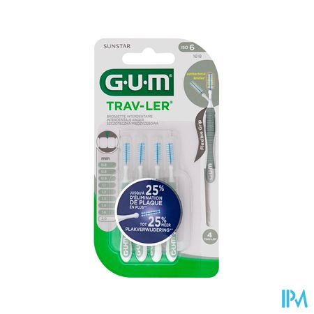 Gum Trav-ler Interdent.borsteltje 2,0mm 4 1618m4